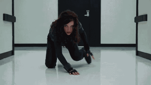 Scarlett Johansson Black Widow GIF