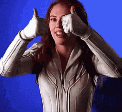 Scarlett Johansson Black Widow GIF