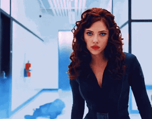 Scarlett Johansson Black Widow GIF