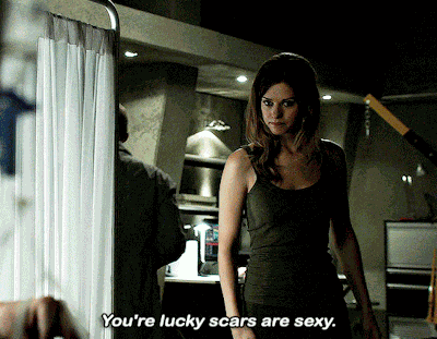 Scars Are Sexy Alex Nikita GIF