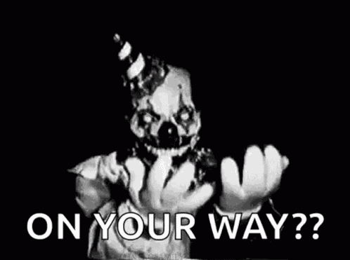 Scary Clown GIF