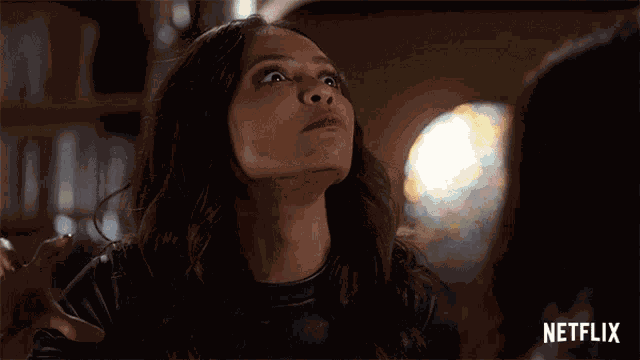 Scary Face Lesley Ann Brandt GIF
