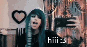 Scene Queen Emo Girl GIF