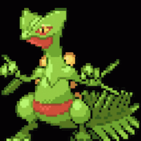Sceptile Sprite Pokemon GIF