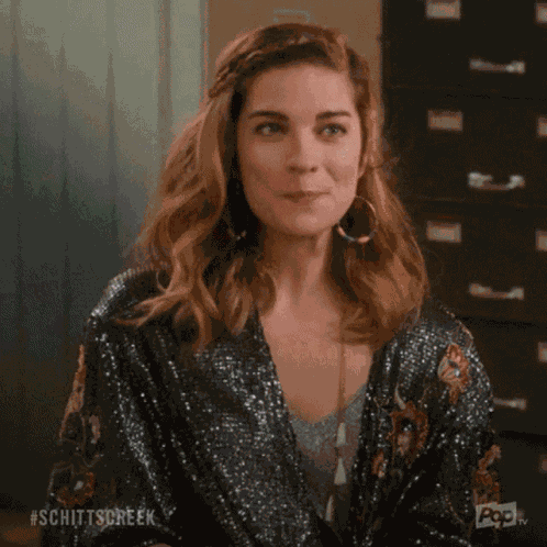 Schitts Creek Alexis Rose GIF