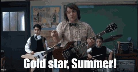 School Of Rock Gold Star GIF
