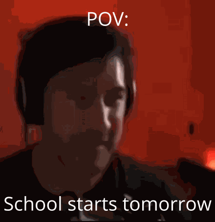 School Starts GIF