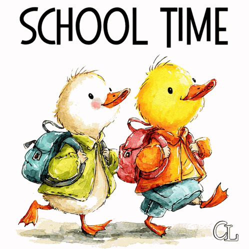 School Time Back To School GIF