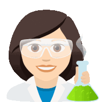 Scientist Joypixels Sticker