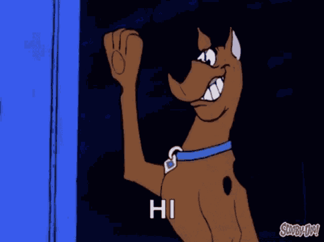 Scooby Doo Hi GIF