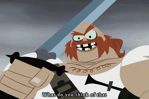 Scotsman Samurai Jack GIF