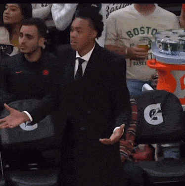 Scottie Barnes Shocked GIF