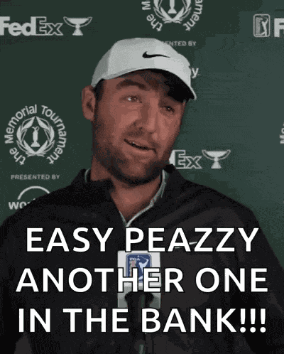 Scottie Scheffler Golf GIF