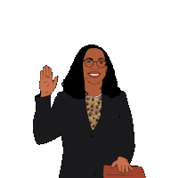 Scotus The First Black Woman On The Us Supreme Court Sticker