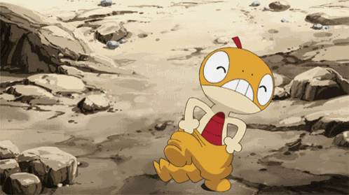 Scraggy Pokemon GIF