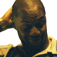 Scratch My Head Dwayne Sticker