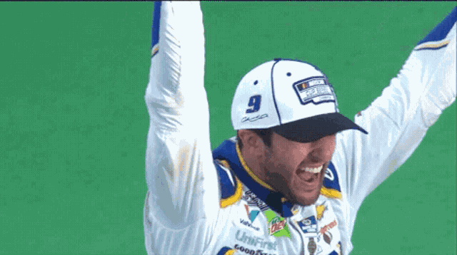 Scream Chase Elliott GIF