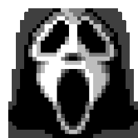 Scream Halloween Sticker