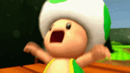 Scream Toad GIF