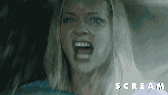 Screaming Deputy Judy Hicks GIF