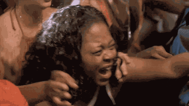 Screaming Fans Trippin Movie GIF