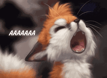 Screaming Fox GIF