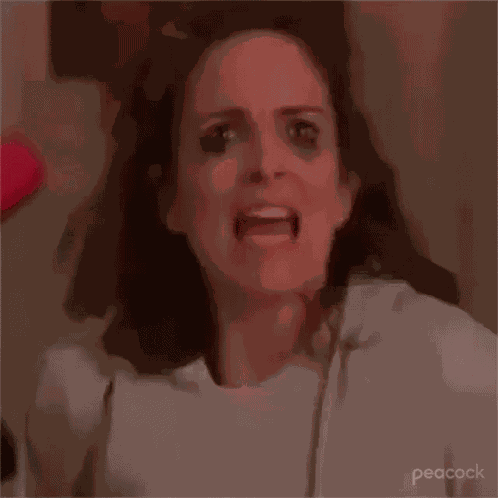 Screaming Liz Lemon GIF
