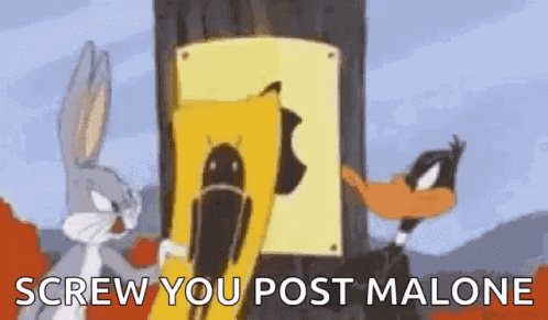Screw You Post Malone GIF