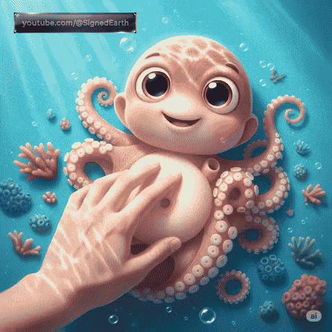 Sea Life Cuddling GIF