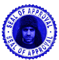Seal Of Approval Gary Livingston Sticker