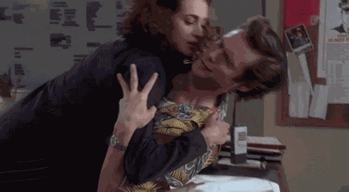 Sean Young Jim Carrey GIF