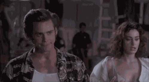 Sean Young Jim Carrey GIF