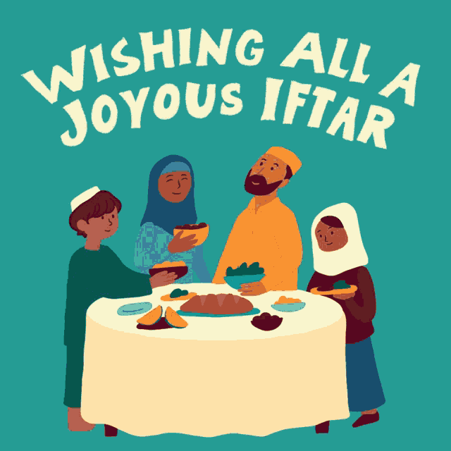 Seasonal Wishing All A Joyous Iftar GIF