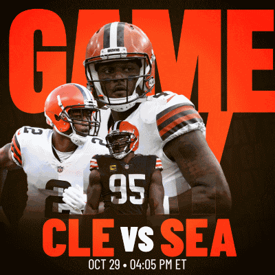 Seattle Seahawks Vs. Cleveland Browns Pre Game GIF