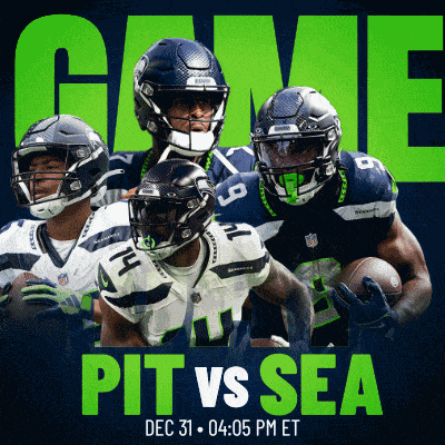 Seattle Seahawks Vs. Pittsburgh Steelers Pre Game GIF