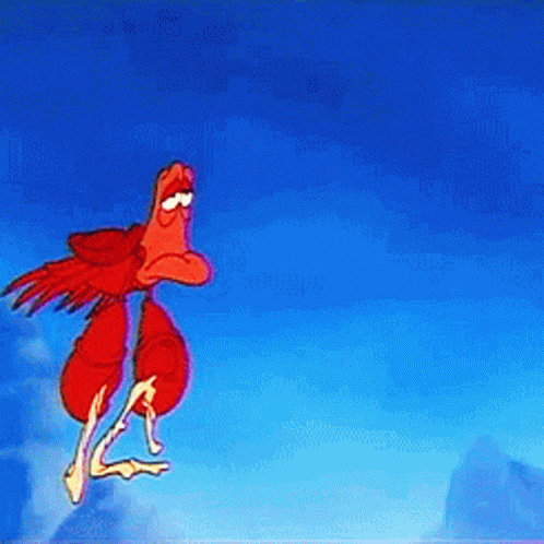 Sebastian Crab GIF