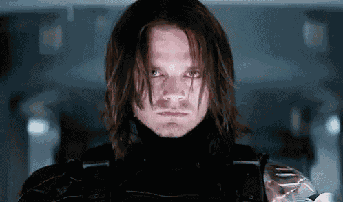 Sebastian Stan Captain America GIF