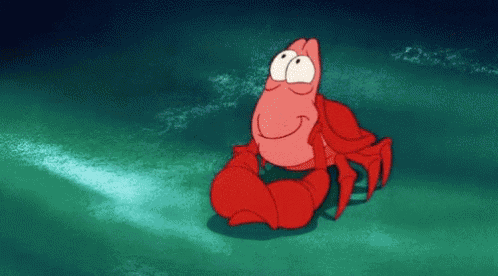Sebastian The Little Mermaid GIF