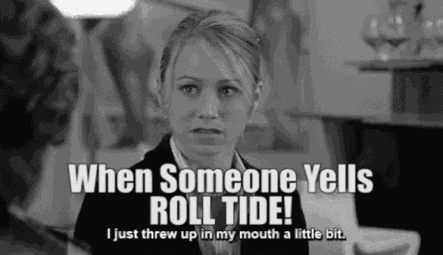 Sec Football When Someone Yells GIF