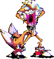 Secret History Tails Pibby Sticker