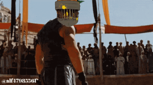 Secret Pineapple Society Gladiator GIF