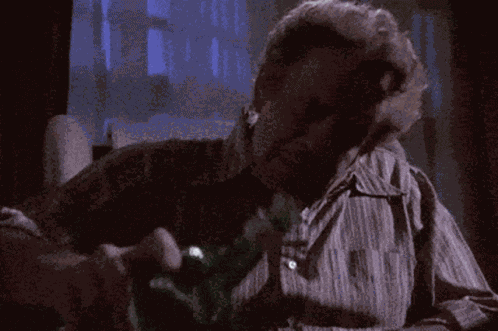 Seinfeld Drinking GIF