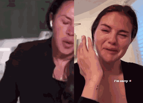 Selactress Selena Gomez Crying GIF