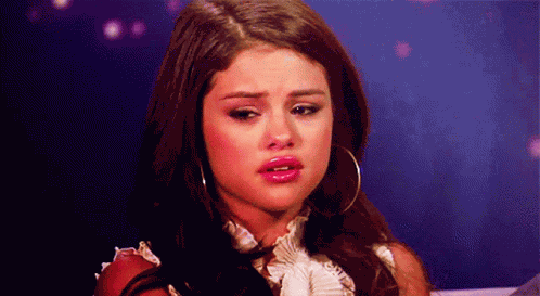 Selena Gomez Sad GIF