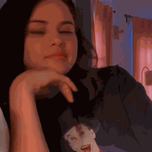 Selena Gomez Shocked GIF