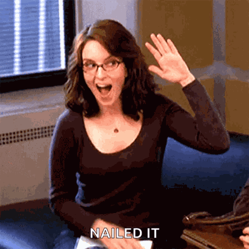 Self High Five Yes GIF