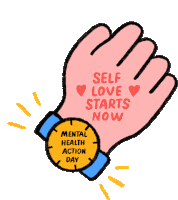Self Love Starts Now Watch Sticker