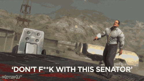 Senator Armstrong Metal Gear Rising GIF