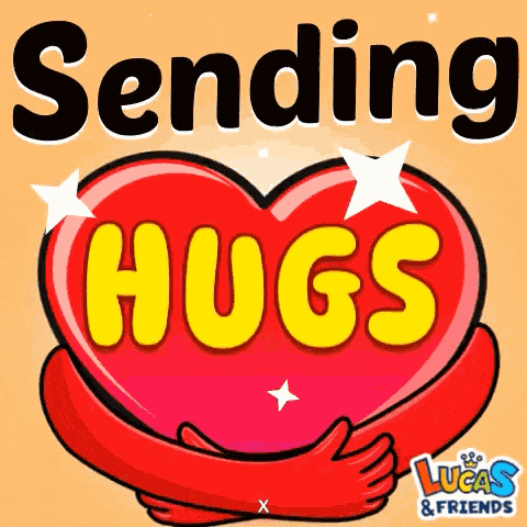 Sending Hugs Air Hug GIF