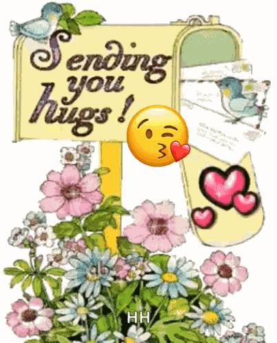 Sending Hugs Hugs GIF